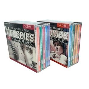 Melodies Of Classical Music 2 Box Sets 10 Cds Ave Maria Romance Moonlight Sonata